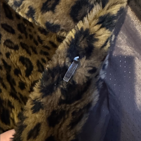 Vintage Faux Fur Leopard Full Length Coat - Picture 5 of 6